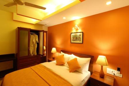 Electrifcation in modern  bedroom